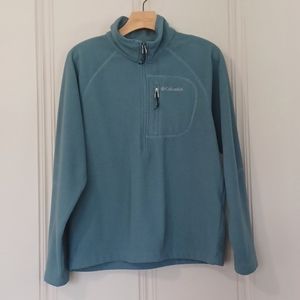 Columbia  Men's S  Half-Zip Fleece Pullover With Front Zippered Pocket